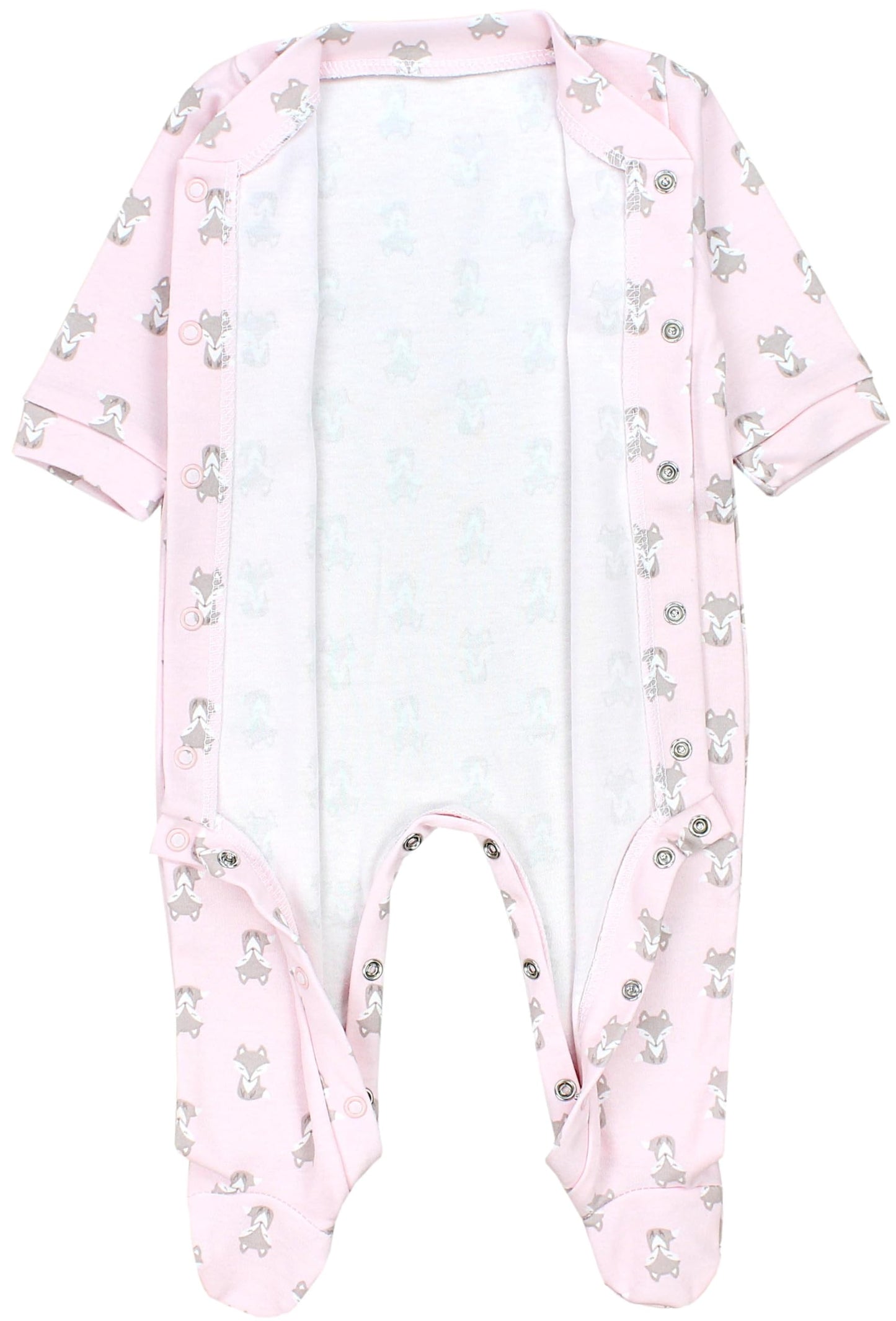 TupTam Baby Mädchen Schlafstrampler mit Fuß 3er Pack