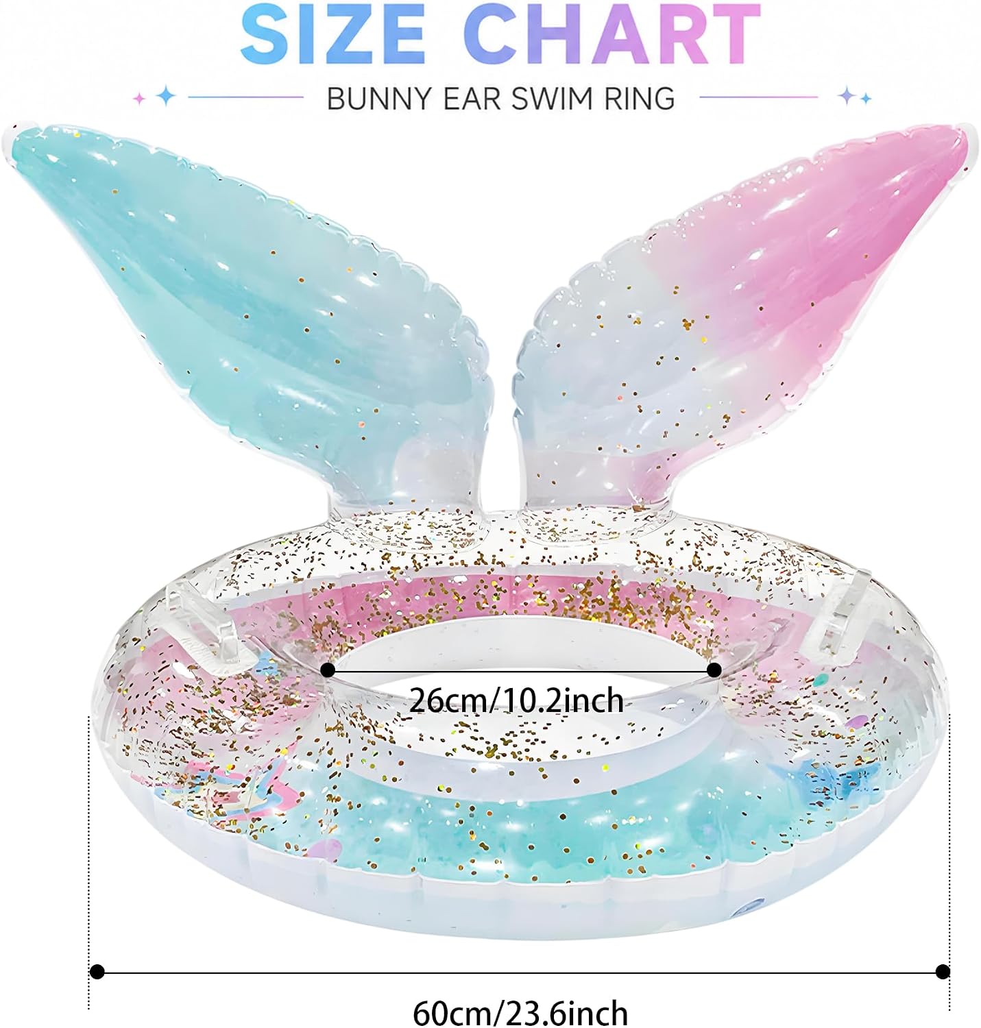 Baby Schwimmring, Baby Schwimmen Ring, Schwimmhilfe mit Schwimmsitz, Schwimmreifen für Kleinkind von 6 Monate bis 48 Monate, Schwimmlernhilfe für Mädchen und Jungs