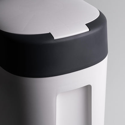 Tommee Tippee Twist and Click Advanced Windeleimer, umweltfreundliches System, inkl. 6x Nachfüllkassetten mit nachhaltig gewonnenem, antibakteriellem GREENFILM, Weiβ