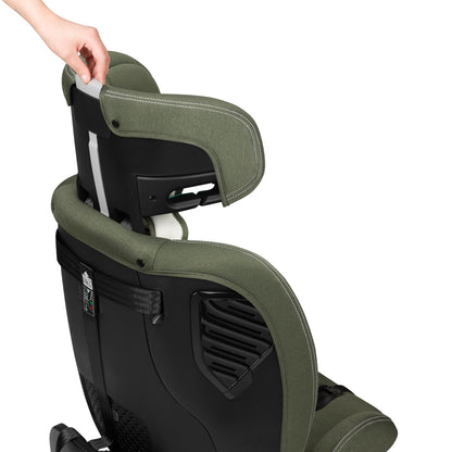 LIONELO Bastiaan i-Size One 360o drehbarer Autositz für Kinder von 40-150 cm, Montage in Fahrtrichtung und entgegen der Fahrtrichtung möglich, ISOFIX Pas TopTether Einstellbare Rückenlehne