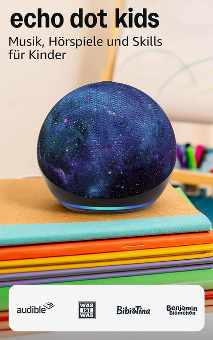 Echo Dot Kids WLAN Bluetooth Lautsprecher Mit Alexa Und Ein Jahr Amazon Kids+