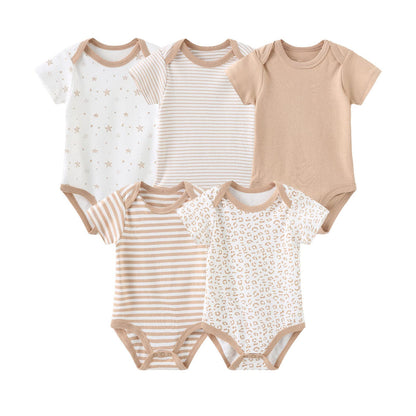 TONE Bodys Kurzarm für Neugeborene Baby Jungen und Mädchen 0-3m/3-6m/6-9m/9-12m Baumwolle