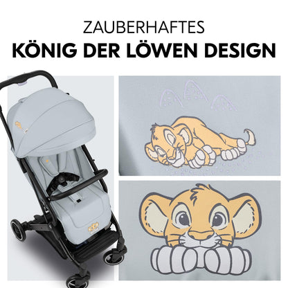 hauck Travel N Care, Dark Olive - Reise Buggy für Kinder ab Geburt bis 22 kg - mit Liegefunktion - Leicht 6,9 kg & Kompakt - Klein Zusammenklappbar - UPF 50+ - EVA Räder - Korb bis 3 kg