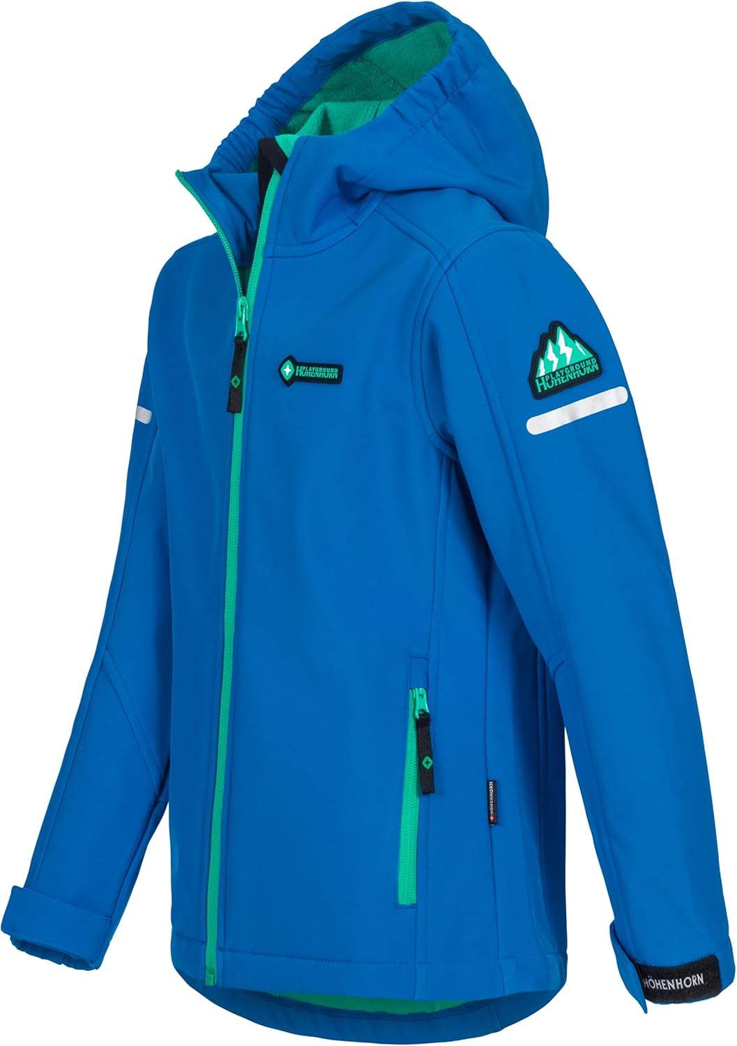 Höhenhorn Cledo Kinder Softshelljacke Kids Jacke Übergangsjacke Outdoor Winddicht Wasserdicht Atmungsaktiv