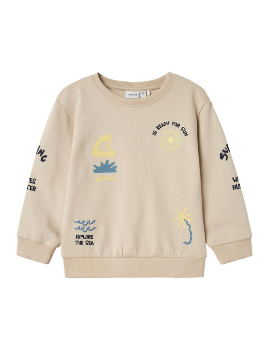 NAME IT Boys Nmmfesab LS Nreg Sweat Unb