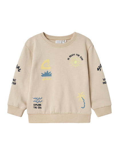 NAME IT Boys Nmmfesab LS Nreg Sweat Unb