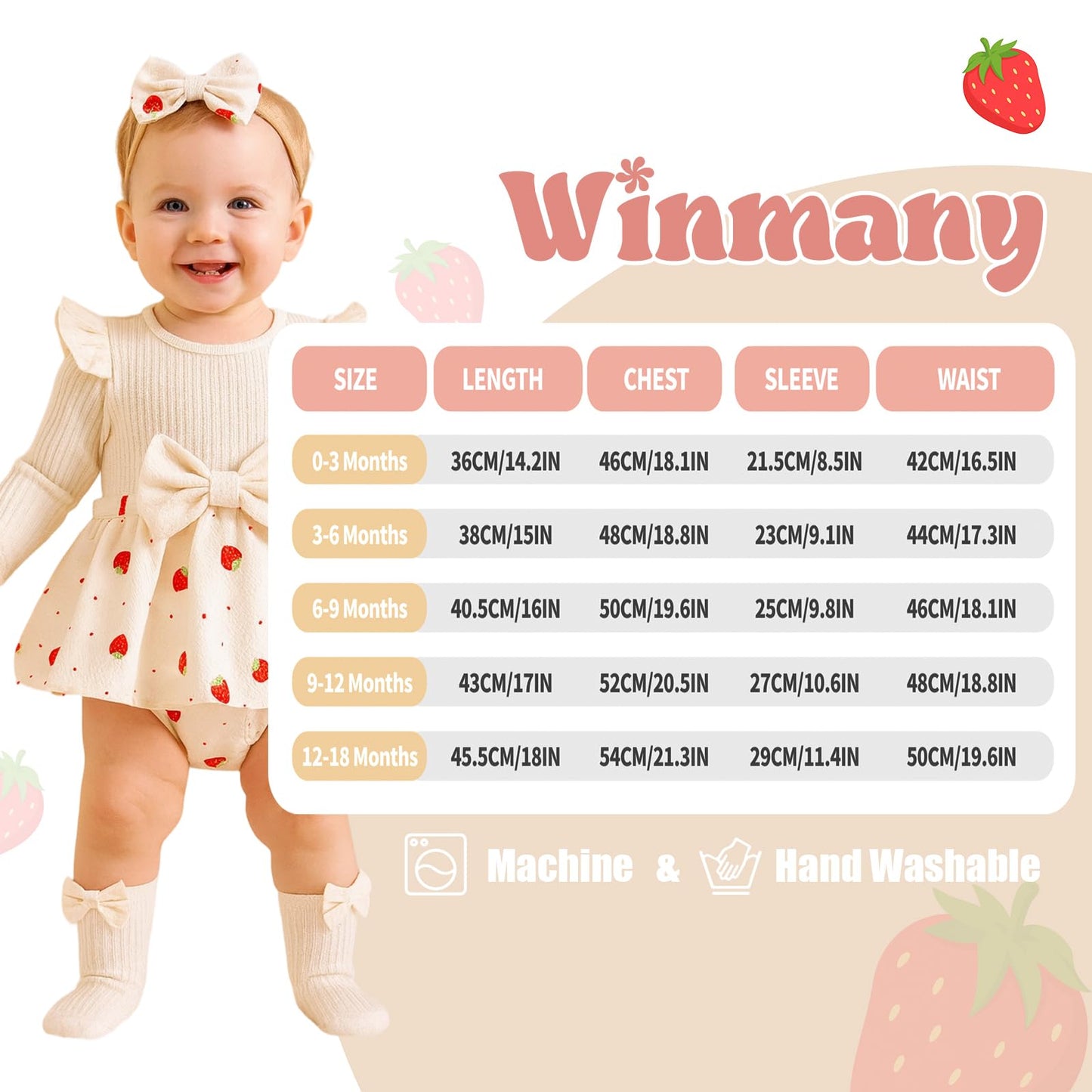 Erdbeere Baby Mädchen Bodysuit mit Socke Bogen Stirnband Neugeborenen Langarm Bodysuit Herbst Winter Frühling Overall Fotografie Requisiten Kleidung