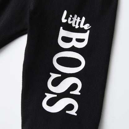 Baby Kleidung Set Baby Boys Hoodie Kleidung Long Sleeve Letter Print Top + Pants