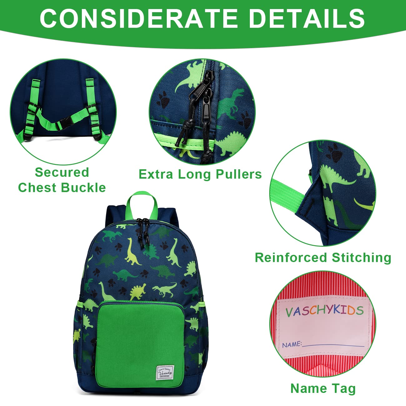 Rucksack für Mädchen, 4-6 Jahre, Schulrucksack mit Seitentaschen und Brustgurt, 127-Einhorn, one size, Niedlich