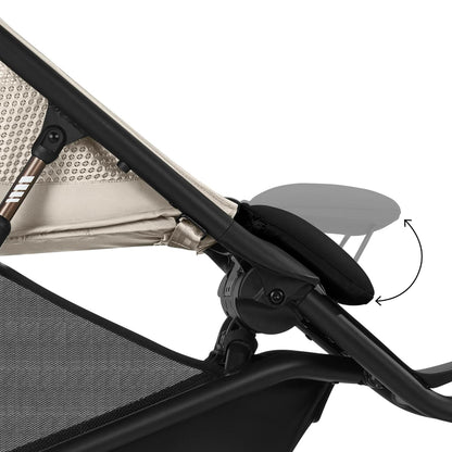 CYBEX Gold AVI SPIN Kinderwagen, Ab Geburt bis ca. 4 Jahre, Max. 111 cm und 22 kg, City-, All-Terrain-Kinderwagen, Moss Green