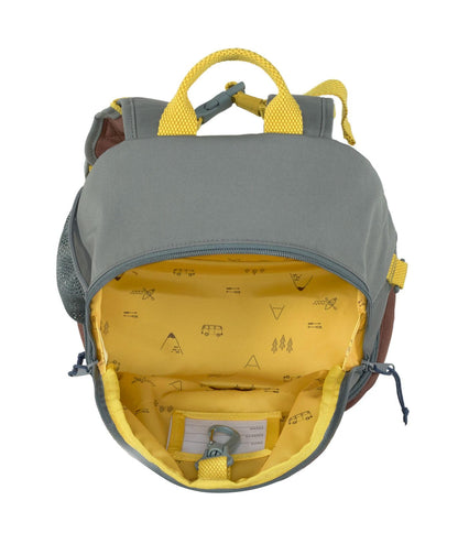 LÄSSIG Children's Backpack Nursery Bag with Chest Strap 6.5 L from 3 Years, Adventure Tractor, Kids Backpack