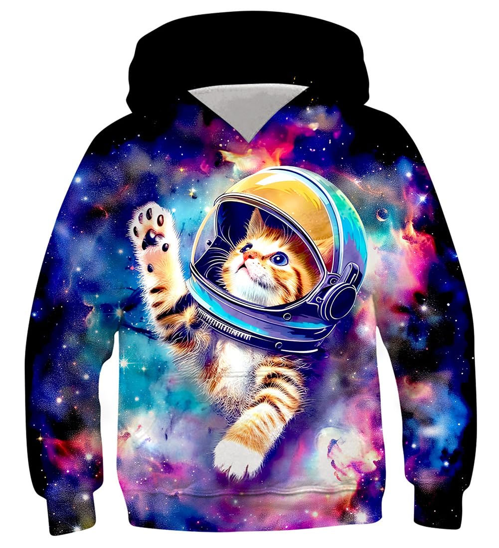 Fanient Children's / Boys' / Girls' Hoodies, 3D Print, Vivid Animal Cartoon Graphic Sweatshirt, Pocket Pullover Hoodie for 6-16 Years 