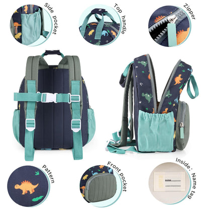 Kinderrucksack Mädchen 30cm Rucksack Kleinkind Kinderrucksack für 2-4 Jahre Kinder kindergartenrucksack Mini Tagesrucksack Reisetasche - Rosa Erdbeere