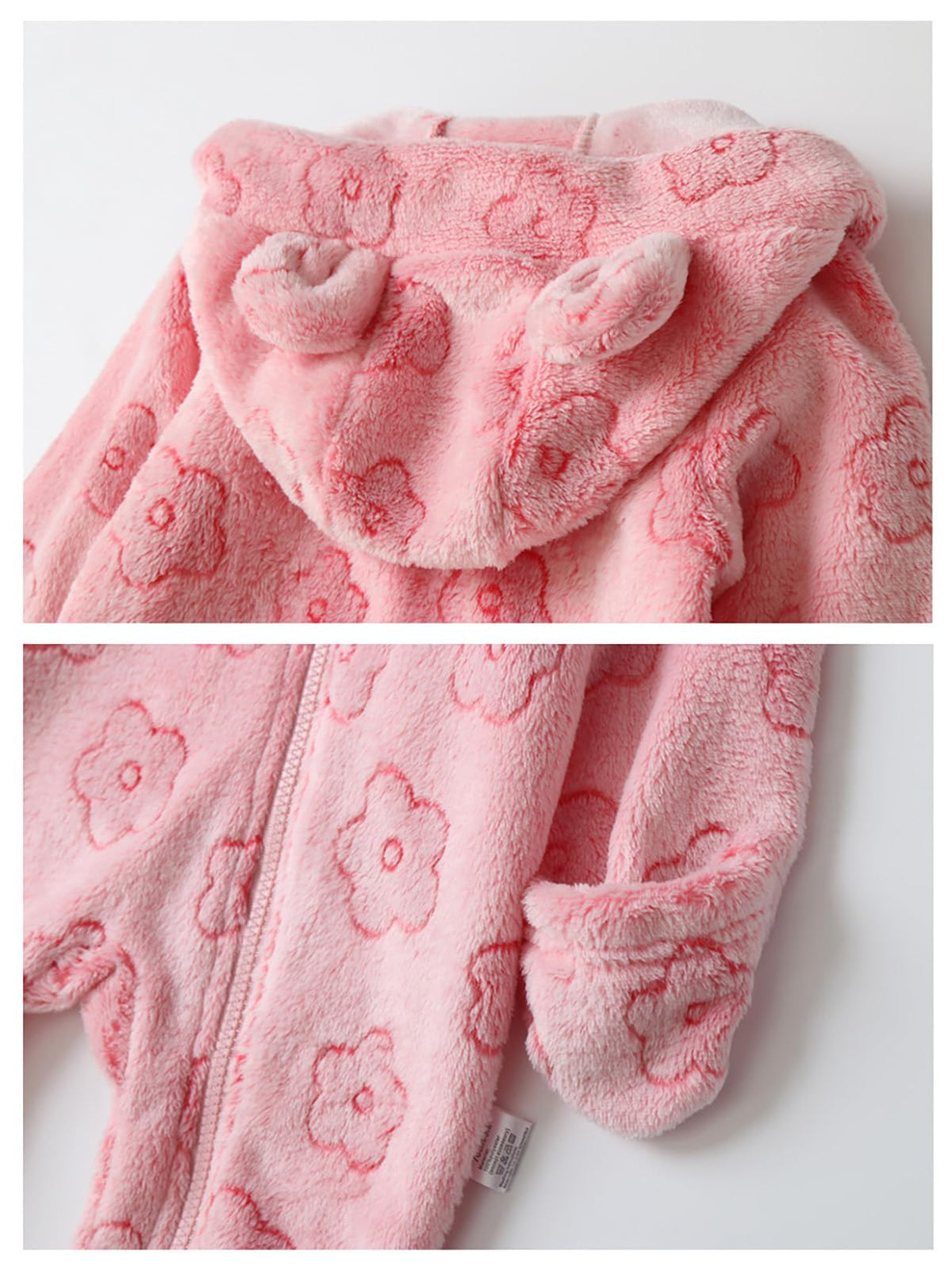 Baby-Overall für Mädchen, Jungen, Winter, Schneeanzug, 1-12 Monate, Fleecemantel, Jumpsuit, Pilot, Baby, Jungen, Mädchen