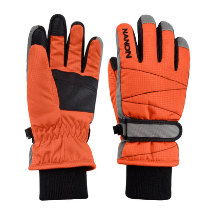TRIWONDER Children's Ski Gloves, Thermal Fleece Gloves, Warm Winter Gloves for Boys and Girls