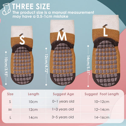 Simpeak Baby Socks, ABS Socks, Non-Slip Baby Socks, Non-Slip Baby Socks, Boys and Girls, Stopper Socks, Baby 0-36 Months