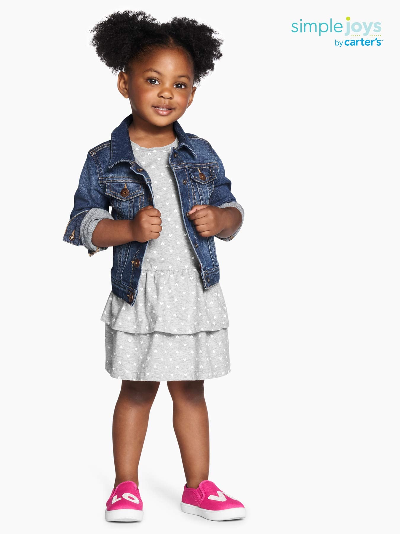 Simple Joys by Carter's Baby Girls' Casual Dress (Pack of 2)