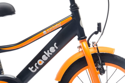 sun baby Jungenfahrrad Kinderfahrrad 14 und 16 Zoll Jungen Tiger Tracker Bike Leicht Stützräder mit Schubstange ab 2-6 Jahre BMX Fahrrad Kinder - Meloni2