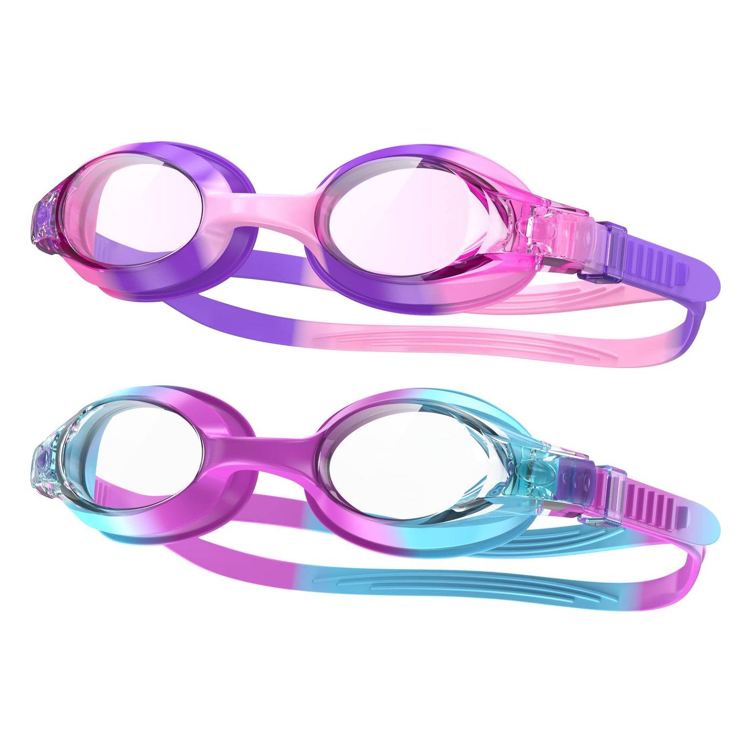 Findway Schwimmbrille Kinder,Schwimmbrille für Kinder Jungen Mädchen Junior, UV-Schutz Anti Nebel Kinder Schwimmbrille für Alter 3-12 Jahre