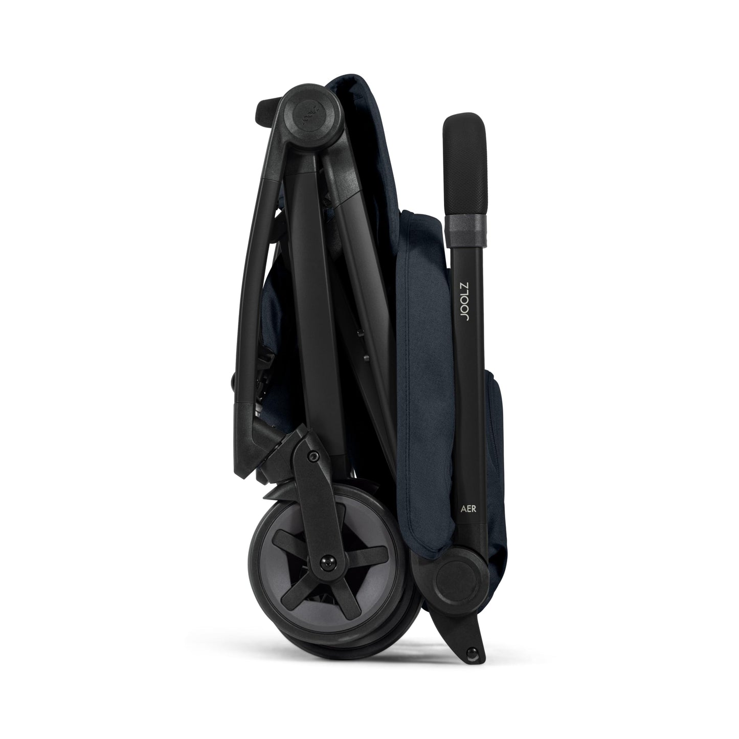 Joolz Aer2 Reise-Kinderwagen – Kompakter Reisebuggy für Babys und Kleinkinder, Einhand-Faltung, Liegefunktion & UPF 50+ Sonnendach, Flugzeug Handgepäck tauglich, ideal für Reisen (Space Black)