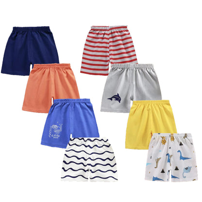 Baby Junge Baumwolle Shorts-Unisex Kleinkind Baby Sommer Kurze Hosen für Jungen Kinder Sommer Kleidung,6er-Set Multi-Packs 1-5 Jahre
