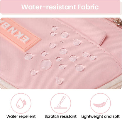 Tanou Schulrucksack Mädchen Schulranzen Kinder der 3.-7. Klasse, Rosa | Große Kapazität Schulrucksack Teenager, Leichter Nylon Mädchen Schultasche für Schule Reisen