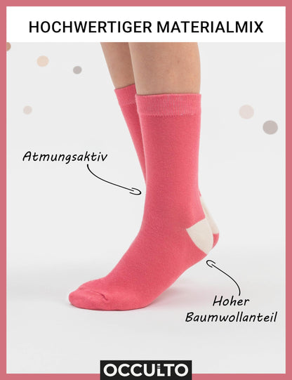 Occulto Jungen & Mädchen Bunte Socken 10er Pack (Modell: Estilo)