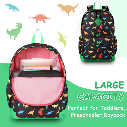Rucksack für Mädchen, 4-6 Jahre, Schulrucksack mit Seitentaschen und Brustgurt, 127-Einhorn, one size, Niedlich