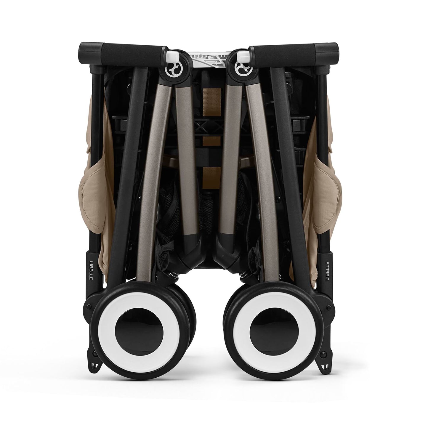 CYBEX Gold Pushchair Dragonfly with One-Pull Harness, From Approx. 6 Months to 4 Years (max. 22 kg), Ultralight (Only 6 kg), Fog Gray (Grey with Silver Frame) 