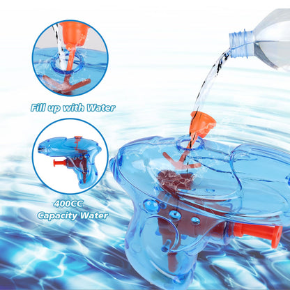 DERAYEE 12 Stück wasserpistole klein,Wasserspritzpistolen,Spritzpistole,Mini Wasserpistolen,Sommer Spielzeug Garten Pool Party Mitgebsel für Kinder