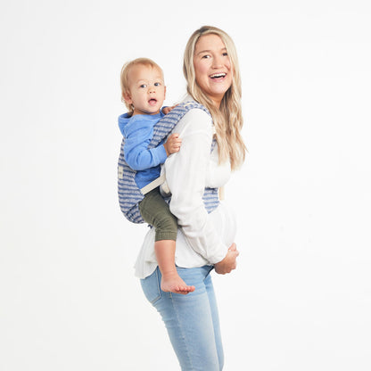 Tula Explore Babytrage für Neugeborene ab Geburt, 3-in-1 Baby-Tragetasche Bauchtrage Rückentrage Ergonomisch (3,2-20,4 kg), Play