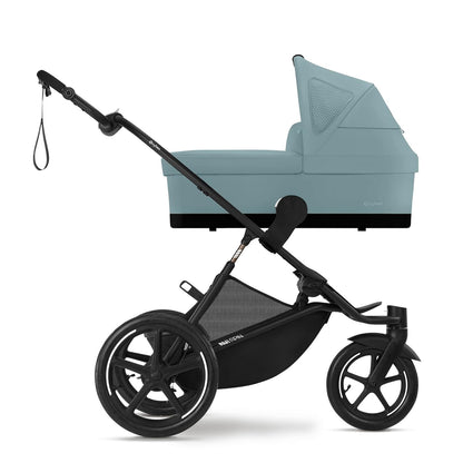 CYBEX Gold AVI SPIN Kinderwagen, Ab Geburt bis ca. 4 Jahre, Max. 111 cm und 22 kg, City-, All-Terrain-Kinderwagen, Moss Green
