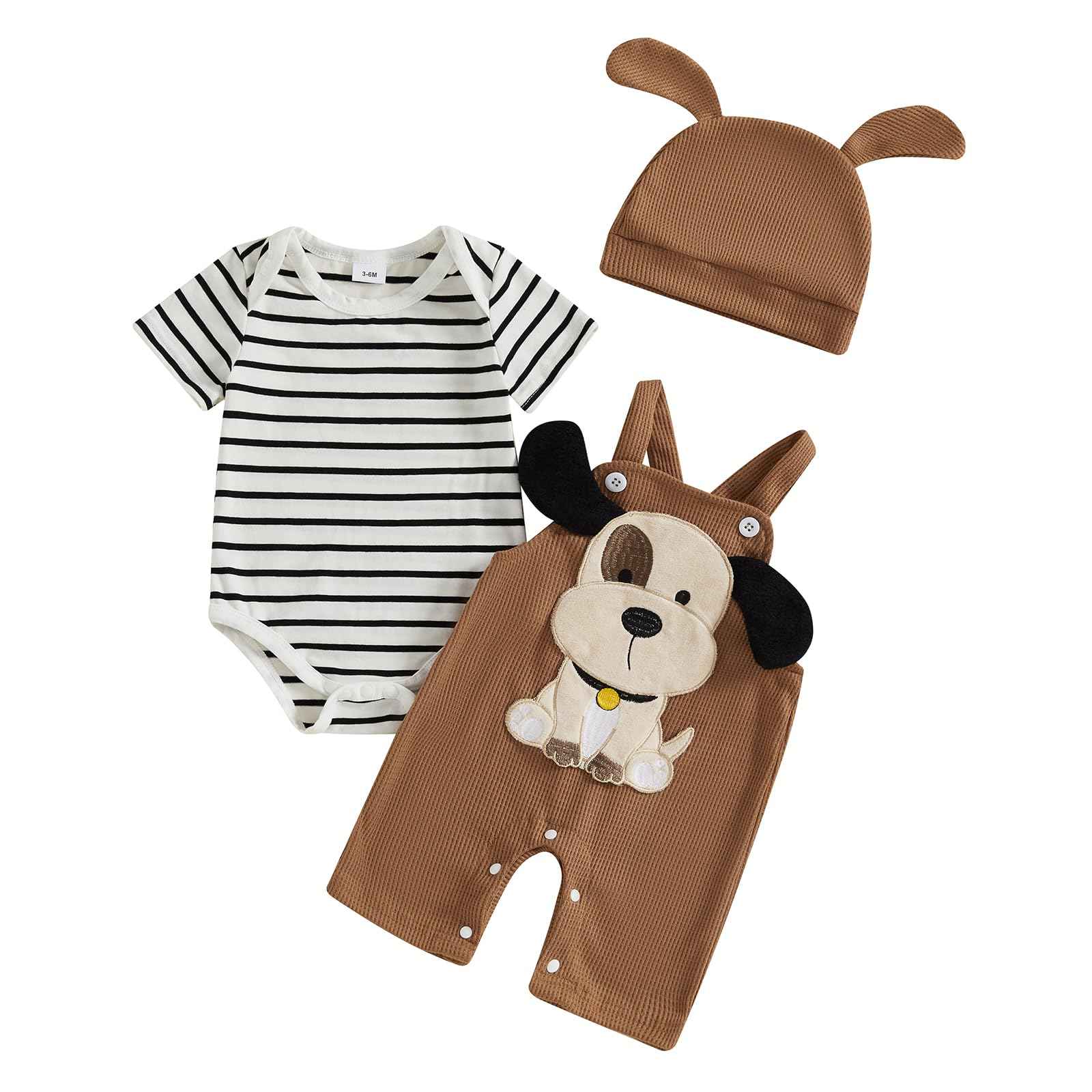 Baby Boys Clothing Romper Dungarees Set Clothing Sets for Boys Baby Set Newborn Gift