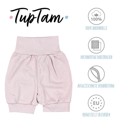 TupTam Baby Mädchen Pumphose Sommershorts 5er Set