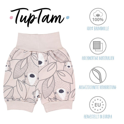 TupTam Baby Mädchen Pumphose Sommershorts 5er Set