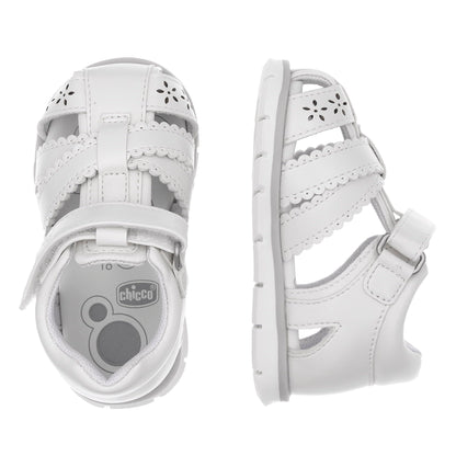 Chicco Mädchen Spinnen Riemen 2 Sandale – Bequeme Babyschuhe für kleine Abenteuer