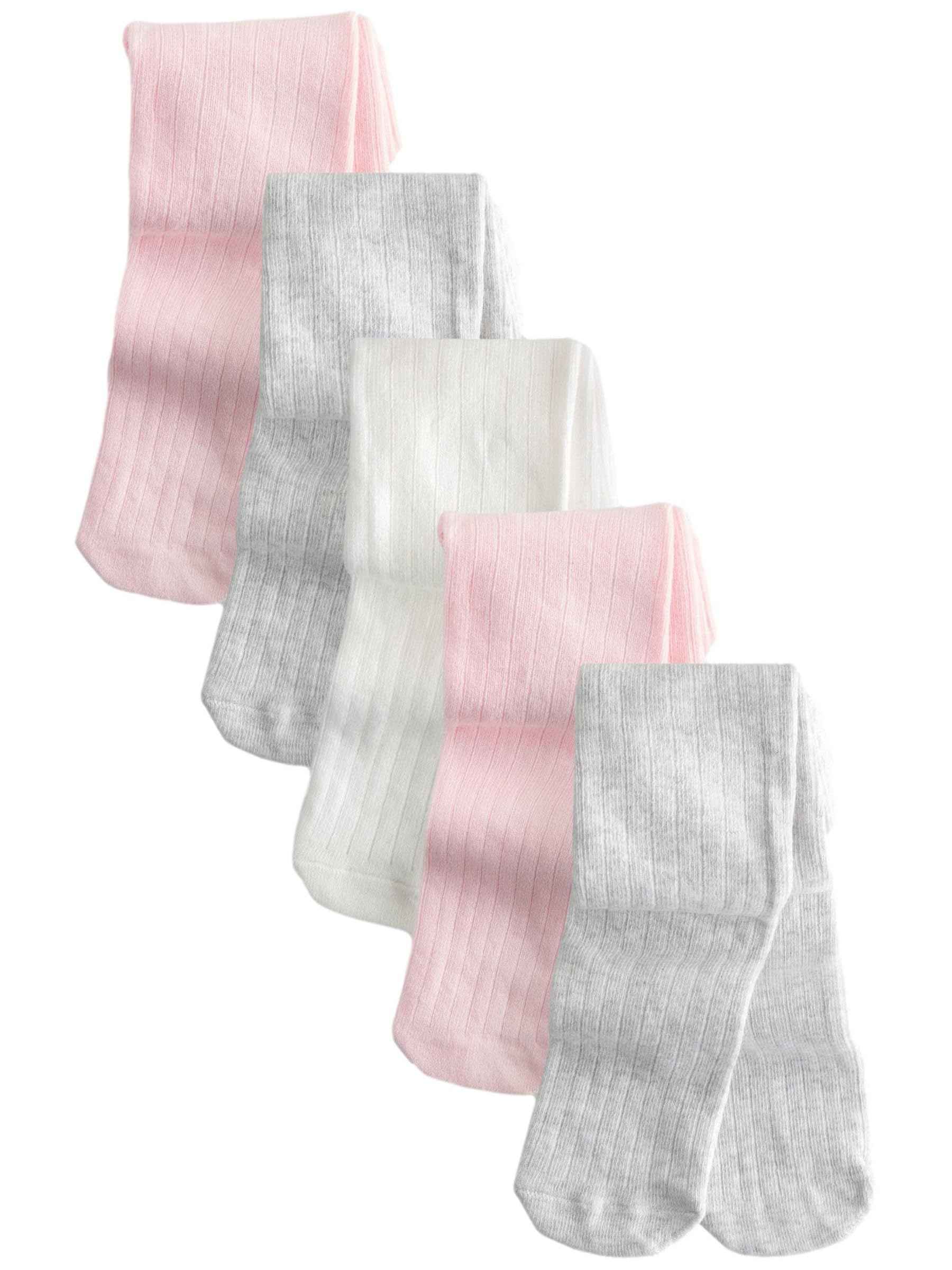 Next Baby Mädchen Strumpfhosen im 5er-Pack