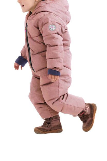 Killtec Unisex Children's Karter Mini Jumpsuit in Down Look with Hood