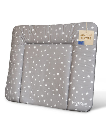 pic Bear Wickelauflage - hochwertige OEKO-TEX Wickeltischauflage - pflegeleichte Wickelunterlage - Auflage Wickelkommode - 85 x 72 cm - Sealife