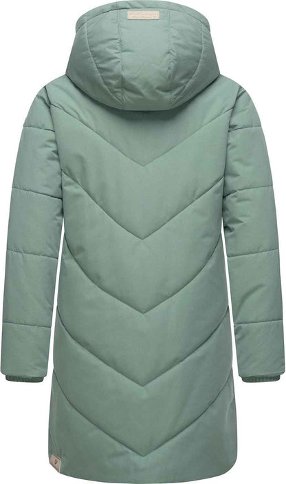 Ragwear Elvina Children's Girls' Winter Jacket Winter Coat Outdoor Jacket with Hood 128-152