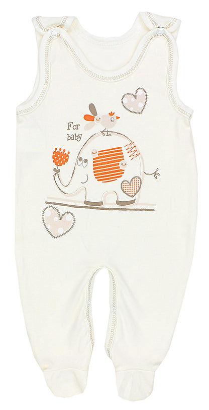 TupTam Unisex Baby Strampler mit Aufdruck 5er Set