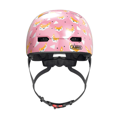 ABUS Skurb Kid Children's Helmet - Robust Bicycle Helmet in Skater Look with Space for a Braid and Various Designs - for Girls and Boys
