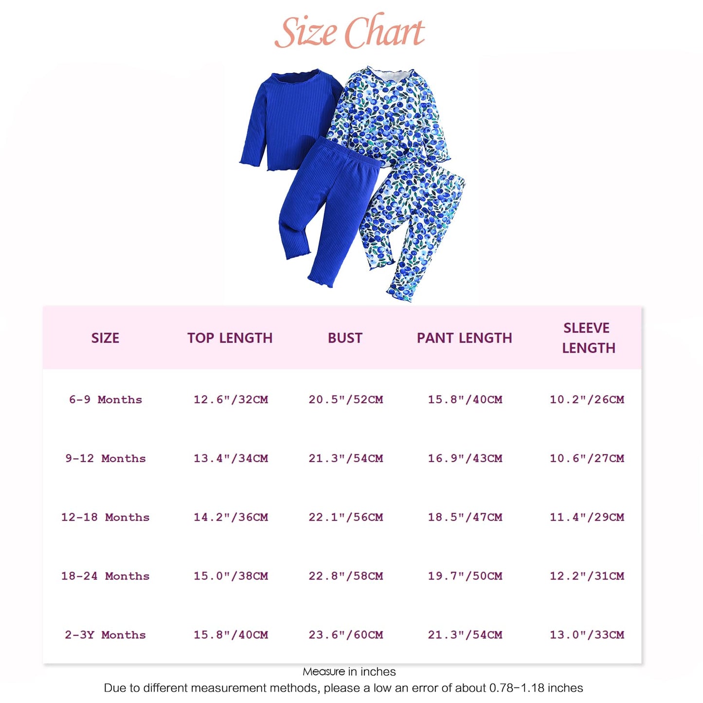 Kleinkind Baby Mädchen Kleidung Set Rüschen gerippt Kurzarm / Langarm T-Shirt Tops + Shorts Hosen 4 Stück Sommer Herbst Süße Outfits Set
