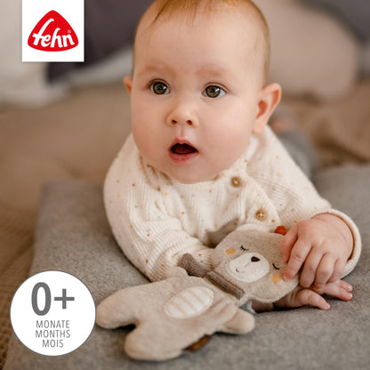 Fehn Knister-Seestern – Activity-Rascheltier zum Greifen & Lauschen | Fördert Sinne und Motorik – zum Geräusche erzeugen und Spielen – für Babys und Kleinkinder ab Geburt