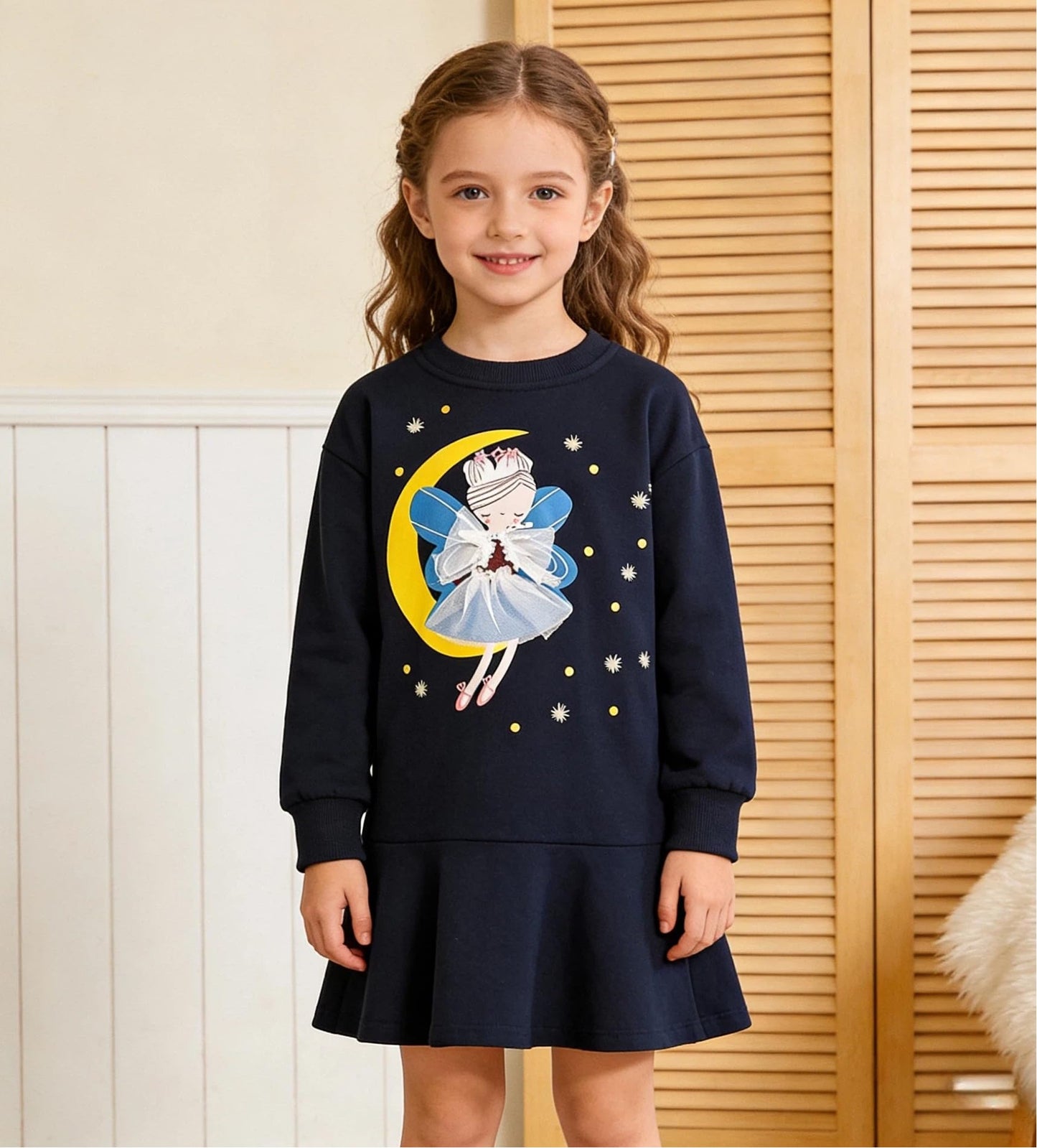 Sweatshirt Mädchen Pullover Kinder Mädchen Baumwolle Langarm Shirt Einhorn Bunny Warm Tops 2-8 Jahre Größe 92 98 104 110 116 122 128