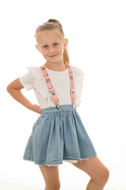 Kids Fire Engine Braces | Elastic Y Braces (1-5 Years) - 2.5cm