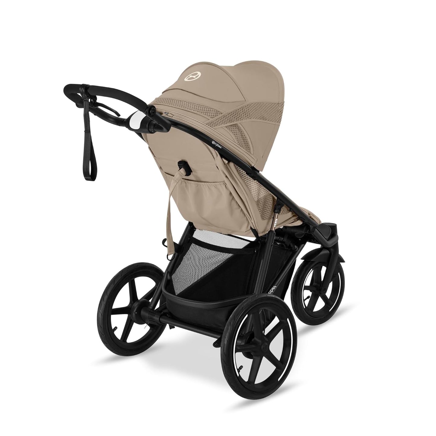 CYBEX Gold AVI SPIN Kinderwagen, Ab Geburt bis ca. 4 Jahre, Max. 111 cm und 22 kg, City-, All-Terrain-Kinderwagen, Moss Green