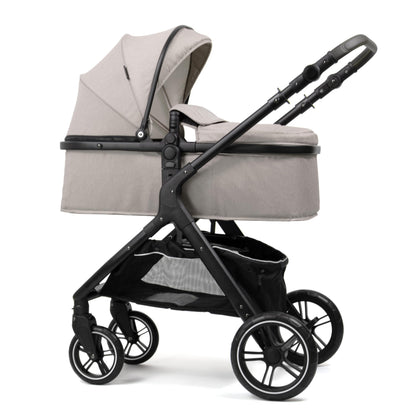 Pixini Nelio Kinderwagen Set 3in1 (dunkelgrau)