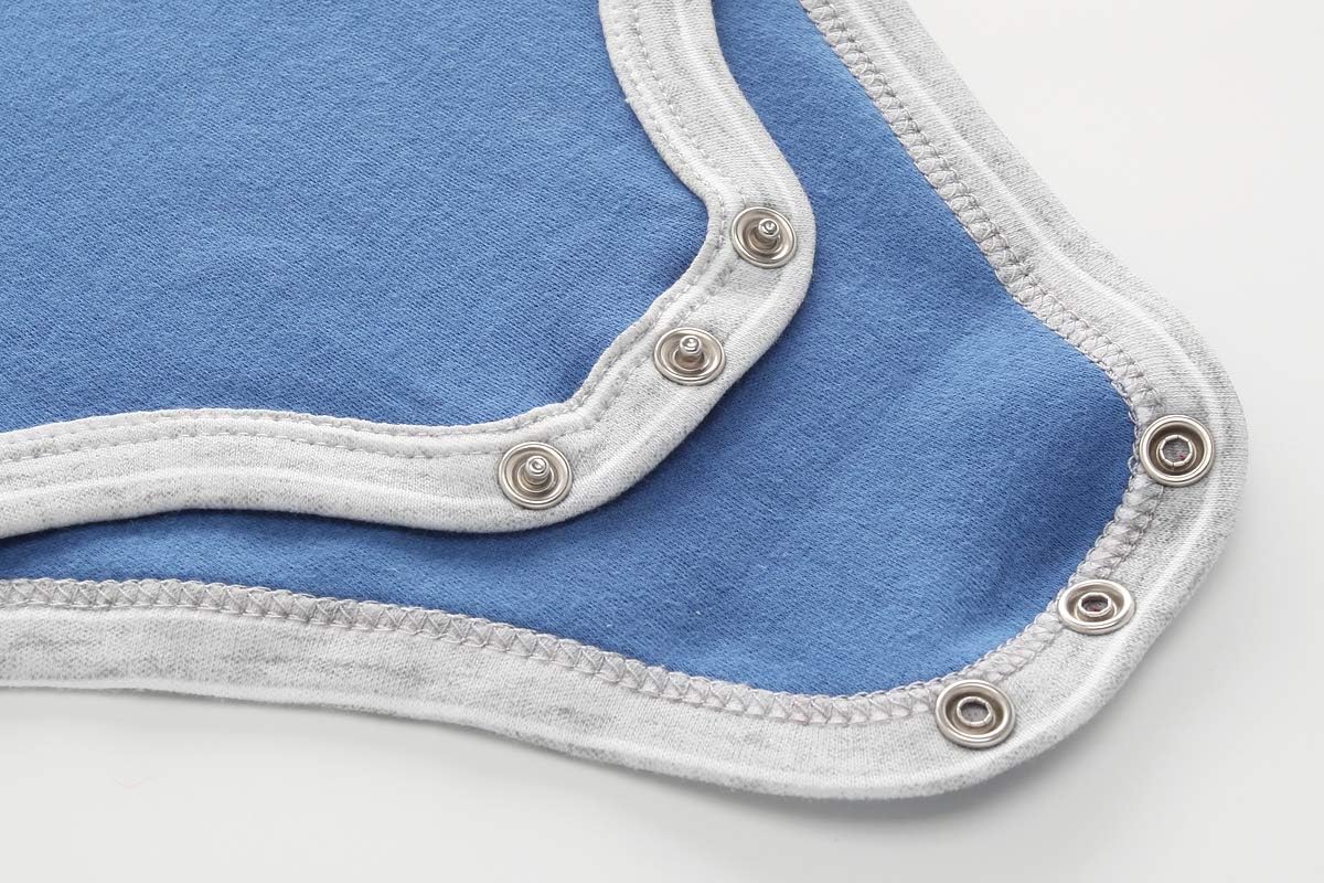 Baby Jungen 3er-Pack Kurzarm-Bodysuit Bio-Strampler