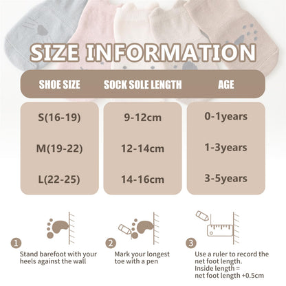 outfit spring Non-Slip Socks Baby, Non-Slip ABS Socks Children, Newborn Cotton Stopper Socks Non-Slip Socks Crawling Socks for Birth Girls Boys Gift 0-5 Years